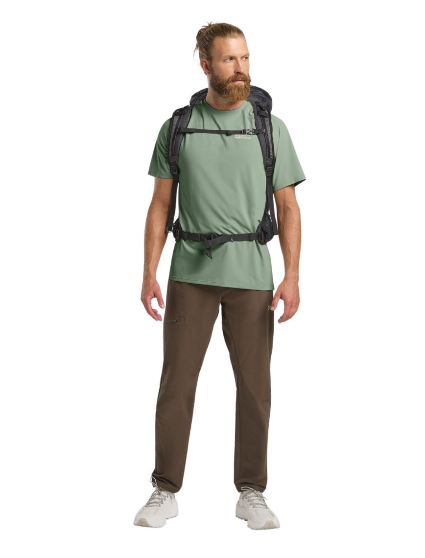 Jack Wolfskin Prelight Swift T Erkek Yeşil Tişört Jack Wolfskin Prelight Swift T Erkek Yeşil Tişört