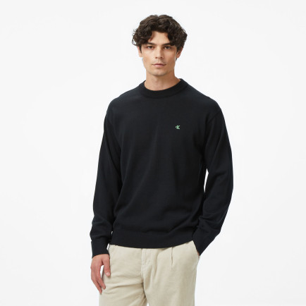 Calvin Klein Cotton Erkek Siyah Triko Calvin Klein Cotton Erkek Siyah Triko