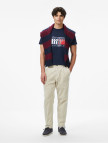 Tommy Hilfiger Twist Slim Flag Erkek Mavi T-Shirt Tommy Hilfiger Twist Slim Flag Erkek Mavi T-Shirt