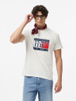 Tommy Hilfiger Twist Slim Flag Erkek Mavi T-Shirt Tommy Hilfiger Twist Slim Flag Erkek Mavi T-Shirt