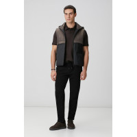 Network Erkek Siyah Diyagonal Desenli Pantolon Network Erkek Siyah Diyagonal Desenli Pantolon