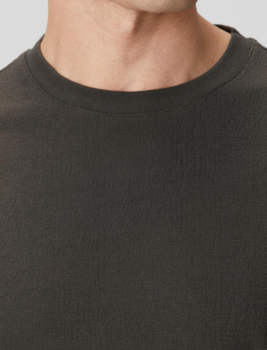 Network Erkek Haki Jakarlı T-shirt Network Erkek Haki Jakarlı T-shirt