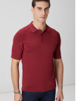 Network Erkek Bordo Polo Yaka Triko Kazak Network Erkek Bordo Polo Yaka Triko Kazak