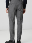 Network Erkek Gri Desenli Yün Karışımlı Pantolon Network Erkek Gri Desenli Yün Karışımlı Pantolon