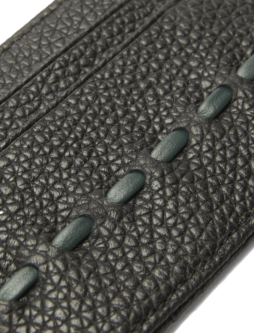 George Hogg Erkek Siyah Deri Kartlık George Hogg Erkek Siyah Deri Kartlık