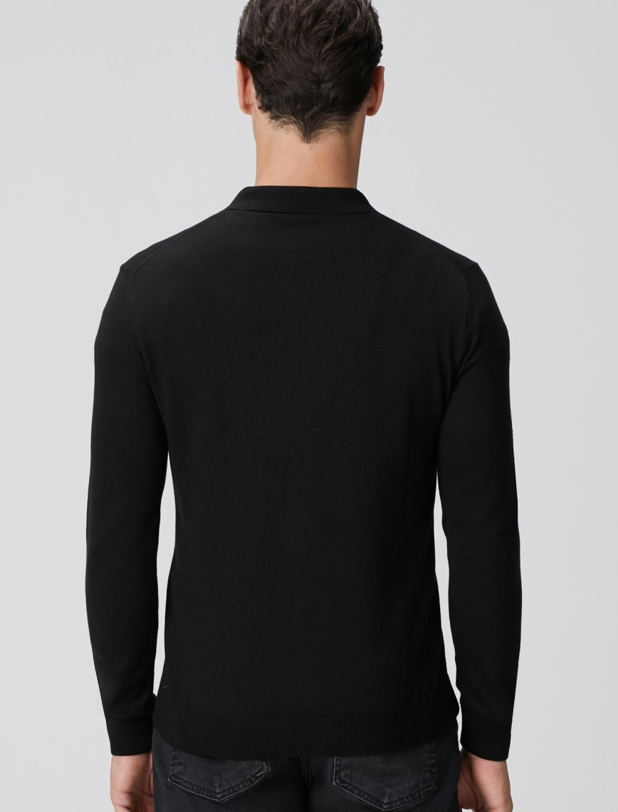 Network Erkek Siyah Triko Kazak Network Erkek Siyah Triko Kazak