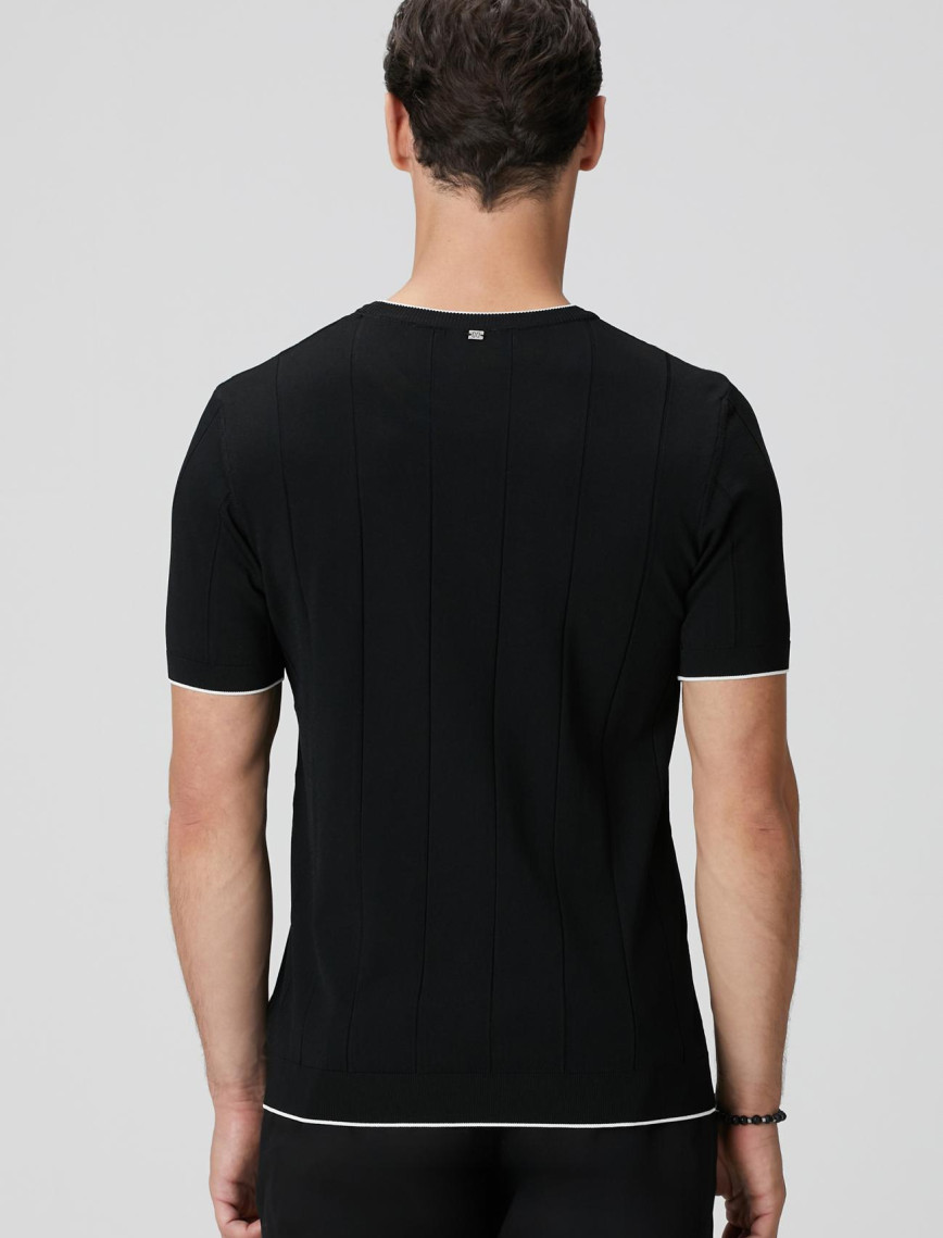 Network Erkek Siyah Triko Kazak Network Erkek Siyah Triko Kazak