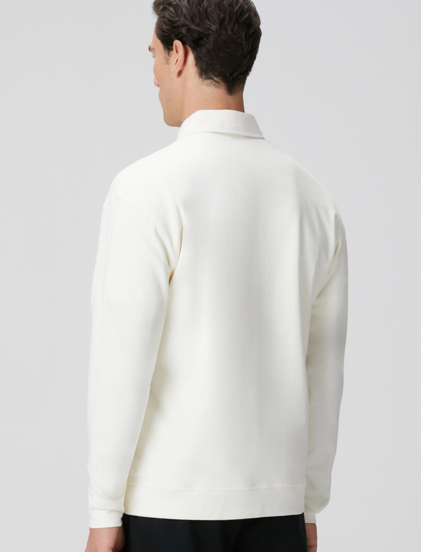 Network Erkek Kırık Beyaz Sweatshirt Network Erkek Kırık Beyaz Sweatshirt