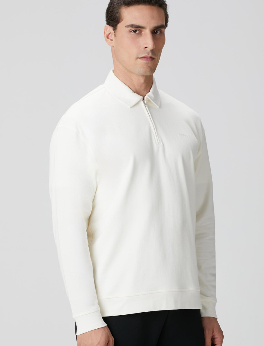 Network Erkek Kırık Beyaz Sweatshirt Network Erkek Kırık Beyaz Sweatshirt