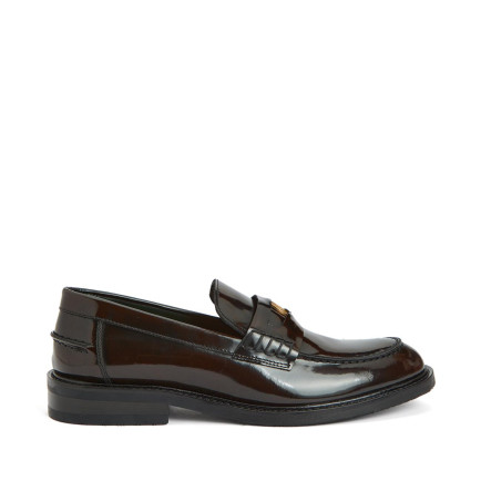 George Hogg Kadın Kahverengi Deri Loafer George Hogg Kadın Kahverengi Deri Loafer