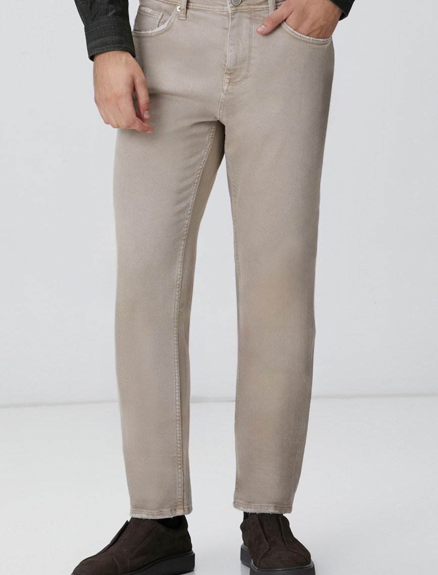 Network Erkek Bej Denim Pantolon Network Erkek Bej Denim Pantolon