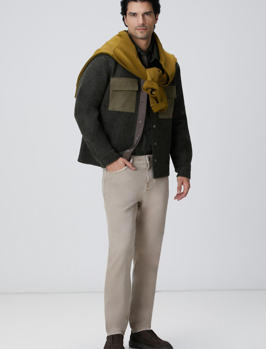 Network Erkek Bej Denim Pantolon Network Erkek Bej Denim Pantolon