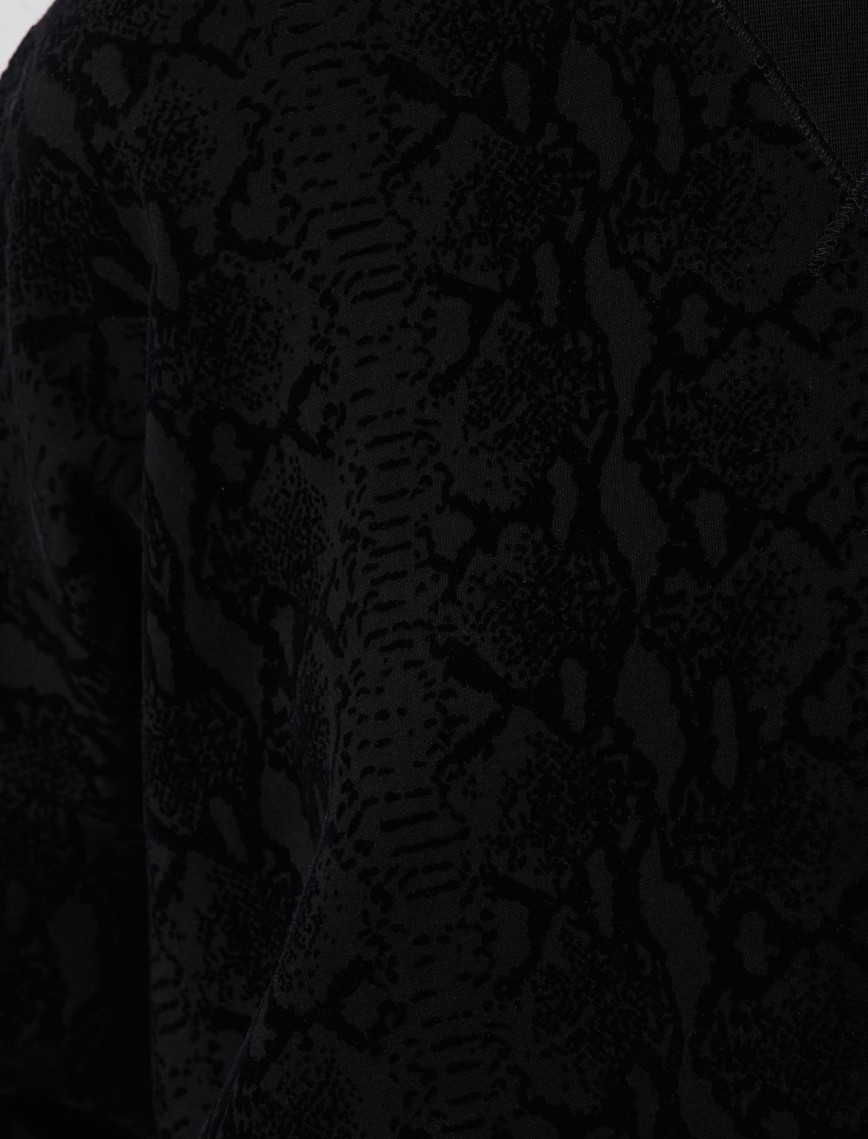 Network Kadın Siyah Baskılı Sweatshirt Network Kadın Siyah Baskılı Sweatshirt