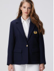 Network Kadın Lacivert Yün Karışımlı Ceket