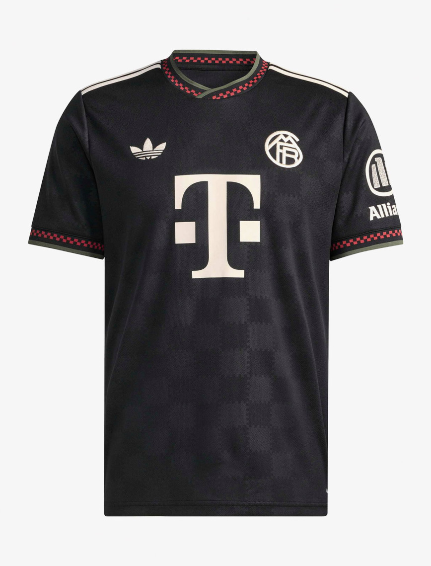 adidas FC Bayern 24/25 Third Jersey Erkek Siyah T-Shirt adidas FC Bayern 24/25 Third Jersey Erkek Siyah T-Shirt