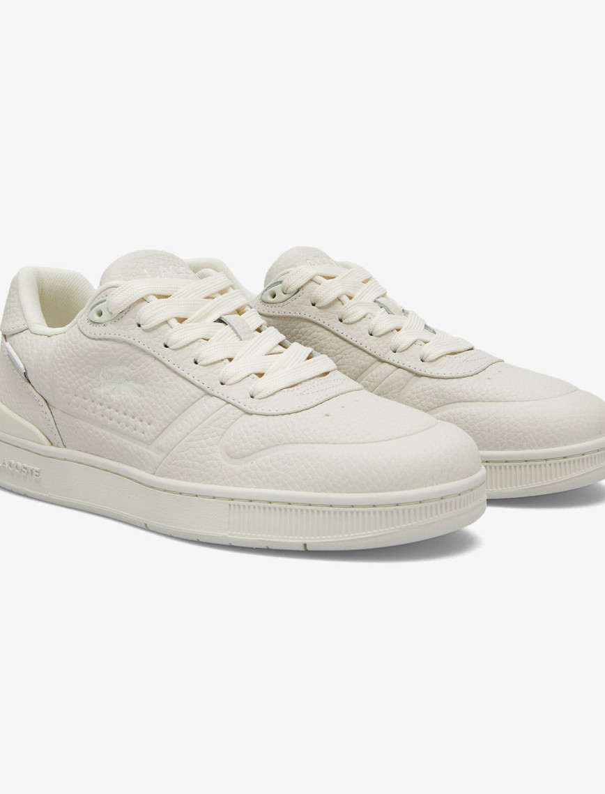 Lacoste T-Clip Shield Kadın Beyaz Sneaker Lacoste T-Clip Shield Kadın Beyaz Sneaker