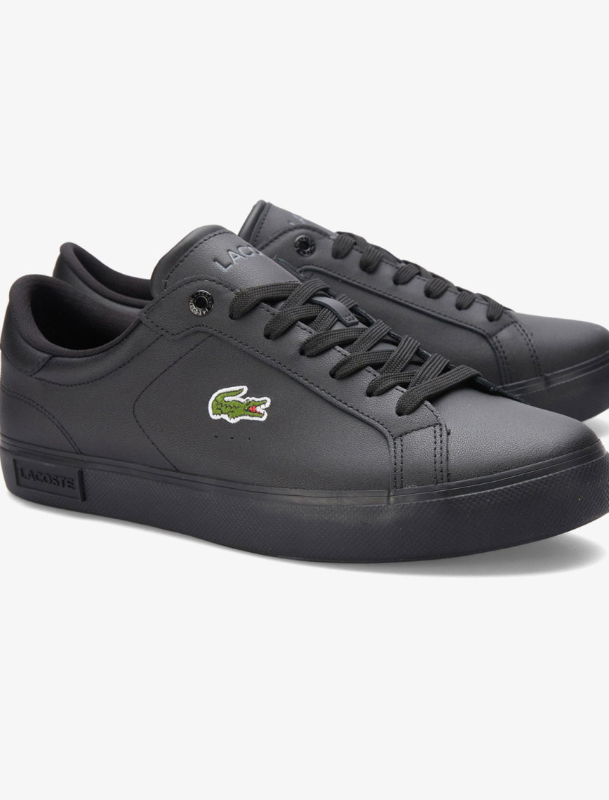 Lacoste Powercourt Erkek Siyah Sneaker Lacoste Powercourt Erkek Siyah Sneaker