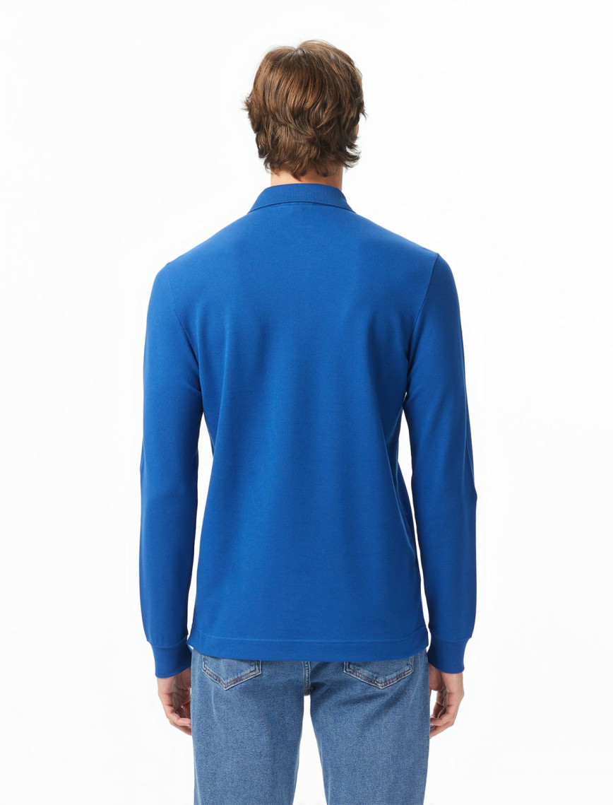 Lacoste Paris Erkek Regular Fit Uzun Kollu Koyu Mavi Polo Lacoste Paris Erkek Regular Fit Uzun Kollu Koyu Mavi Polo