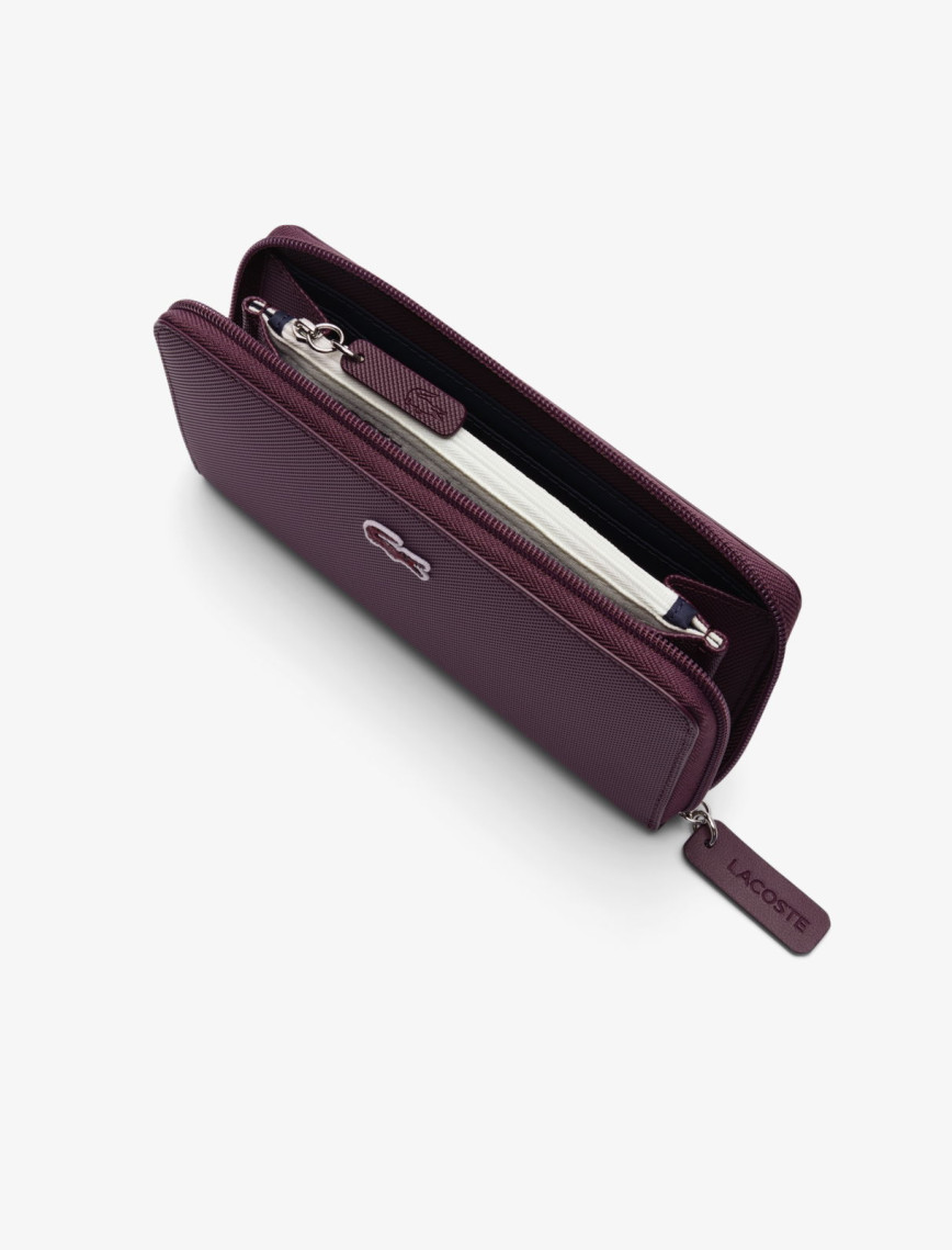 Lacoste L.12.12 Kadın Bordo Cüzdan Lacoste L.12.12 Kadın Bordo Cüzdan
