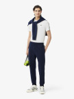 Lacoste SPORT Erkek Regular Fit Baskılı Beyaz Polo Lacoste SPORT Erkek Regular Fit Baskılı Beyaz Polo