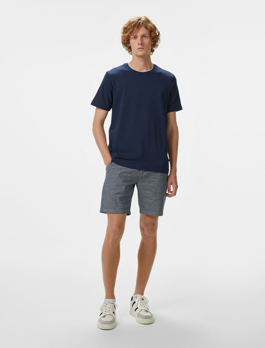 Nautica Erkek Lacivert T-Shirt Nautica Erkek Lacivert T-Shirt