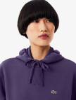 Lacoste Kadın Relaxed Fit Kapüşonlu Mor Sweatshirt Lacoste Kadın Relaxed Fit Kapüşonlu Mor Sweatshirt