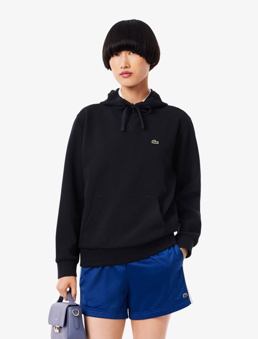 Lacoste Kadın Relaxed Fit Kapüşonlu Lacivert Sweatshirt Lacoste Kadın Relaxed Fit Kapüşonlu Lacivert Sweatshirt