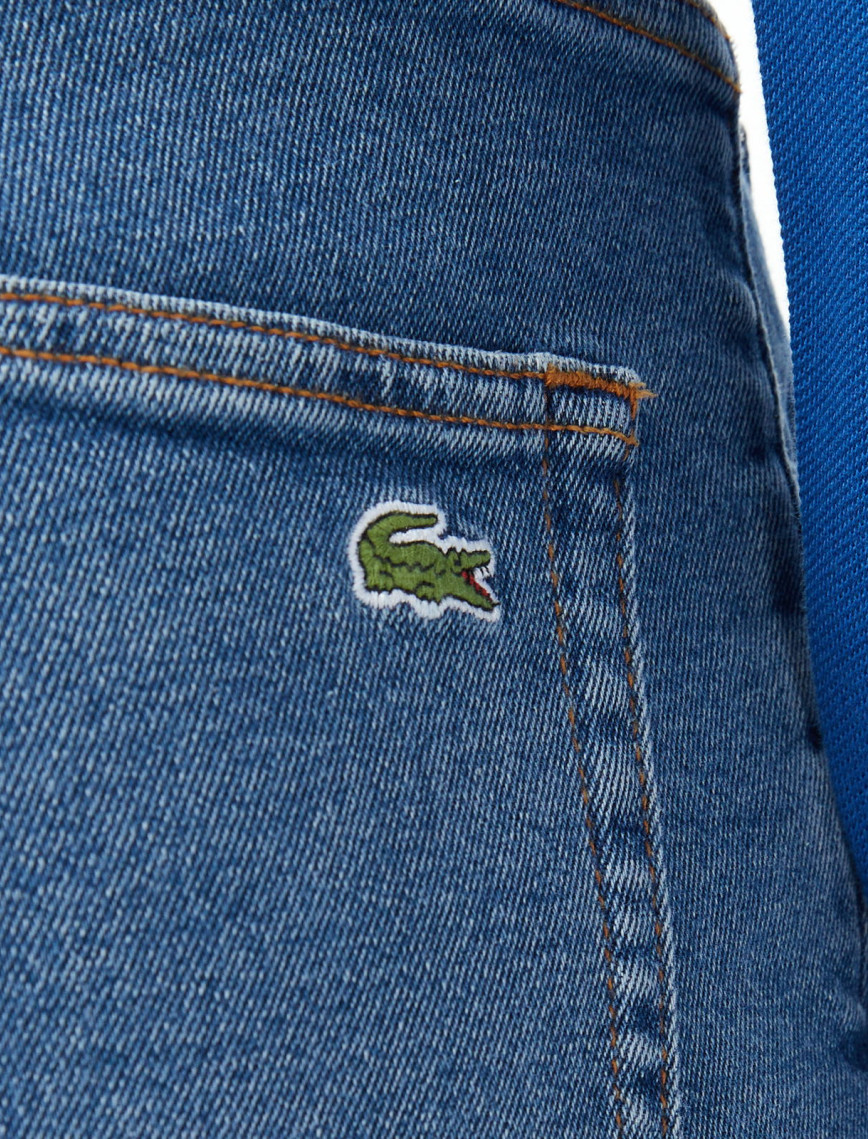Lacoste Erkek Regular Fit Mavi Jean Pantolon Lacoste Erkek Regular Fit Mavi Jean Pantolon