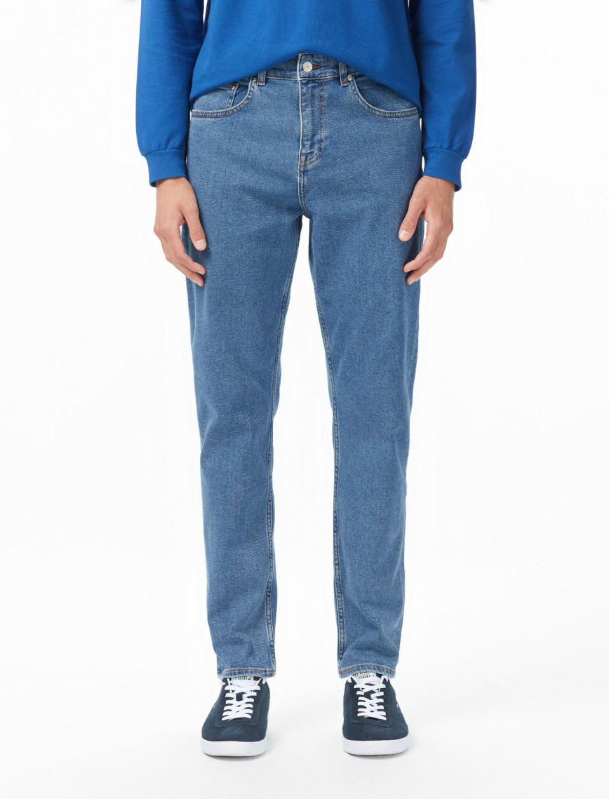 Lacoste Erkek Regular Fit Mavi Jean Pantolon Lacoste Erkek Regular Fit Mavi Jean Pantolon