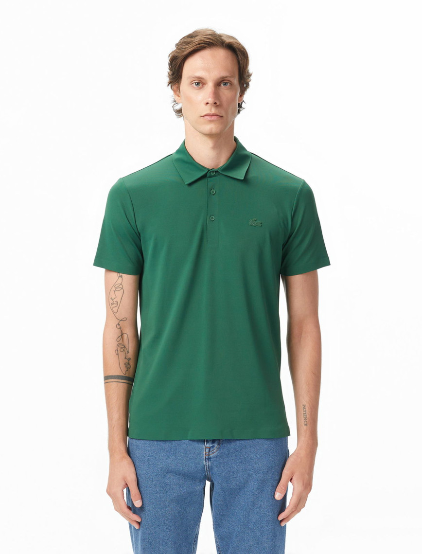 Lacoste Erkek Regular Fit Yeşil Polo Lacoste Erkek Regular Fit Yeşil Polo