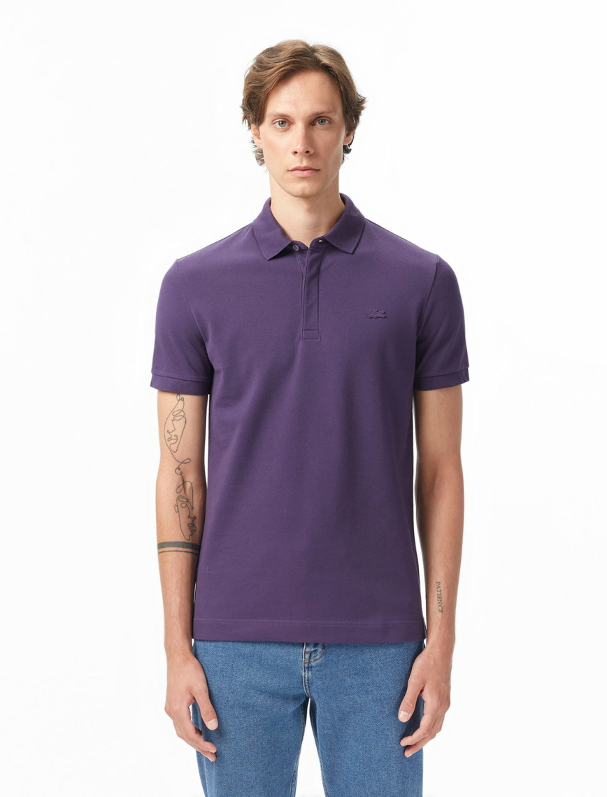 Lacoste Paris Erkek Regular Fit Gri Polo Lacoste Paris Erkek Regular Fit Gri Polo