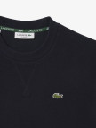 Lacoste Kadın Relaxed Fit Bisiklet Yaka Lacivert Sweatshirt