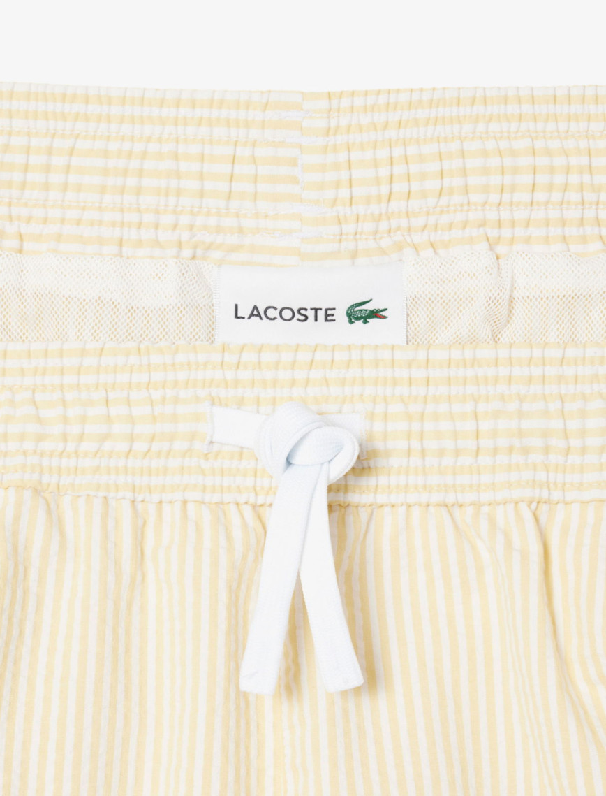 Lacoste Erkek Çizgili Sarı Mayo Lacoste Erkek Çizgili Sarı Mayo