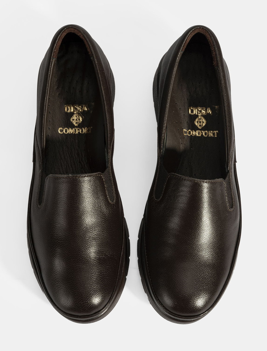 Kadın Kahve DesaComfort Deri Günlük Ayakkabı Kadın Kahve DesaComfort Deri Günlük Ayakkabı