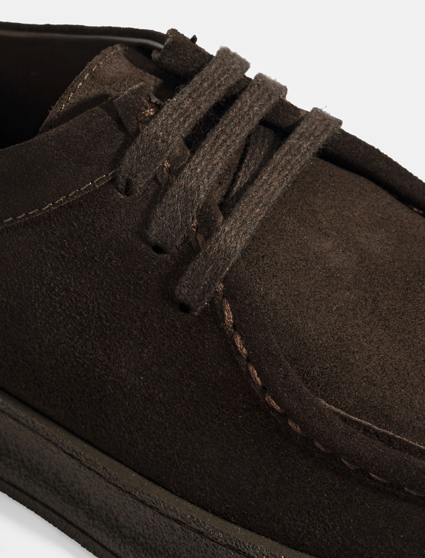 Erkek Kahve Bağcıklı Günlük Süet Ayakkabı Erkek Kahve Bağcıklı Günlük Süet Ayakkabı