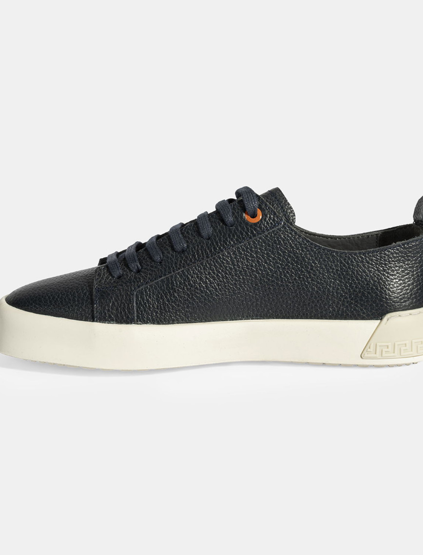 Erkek Lacivert Bağcıklı Deri Günlük Ayakkabı Erkek Lacivert Bağcıklı Deri Günlük Ayakkabı