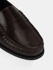 Kadın Bordo Klasik Deri Loafer Kadın Bordo Klasik Deri Loafer