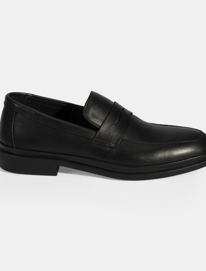 Erkek Siyah DesaComfort Deri Loafer Erkek Siyah DesaComfort Deri Loafer