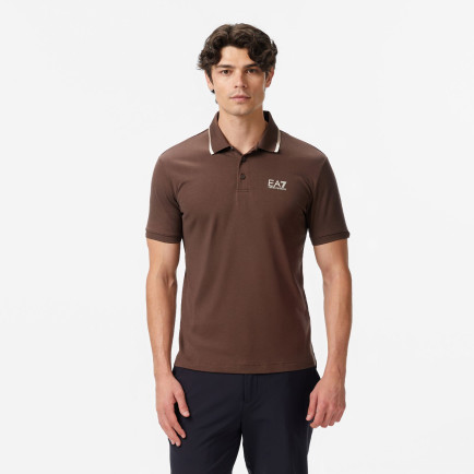 EA7 Erkek Kahverengi Polo EA7 Erkek Kahverengi Polo