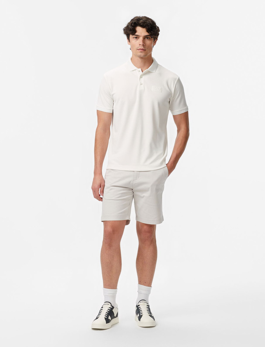 EA7 Erkek Beyaz Polo EA7 Erkek Beyaz Polo