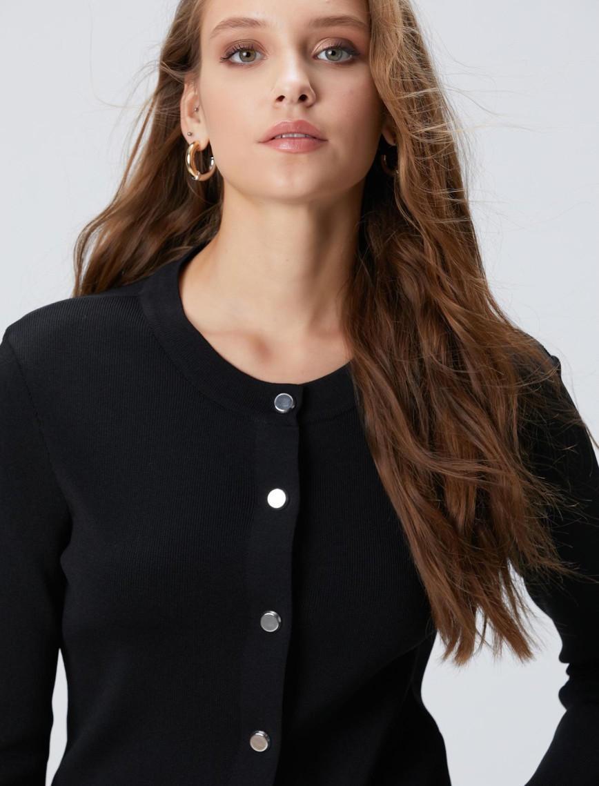 Network Kadın Siyah Hırka Network Kadın Siyah Hırka