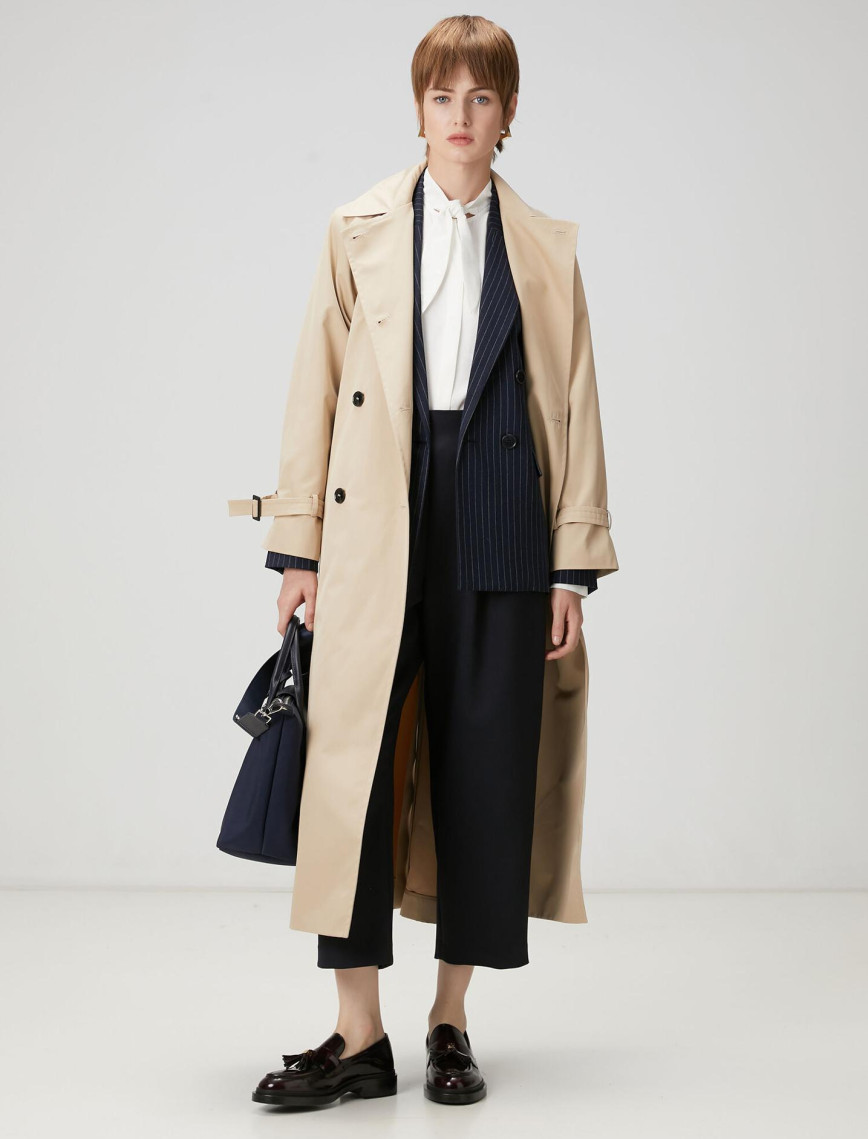 Beymen Club Kadın Bej Pardösü