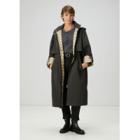 Beymen Club Kadın Koyu Haki Kapüşonlu Pardösü Beymen Club Kadın Koyu Haki Kapüşonlu Pardösü