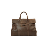 Network Erkek Kahverengi Süet Seyahat Çantası