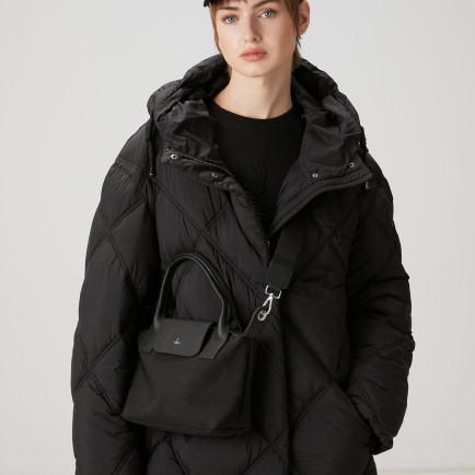 Beymen Club Kadın Siyah Kapüşonlu Puffer Mont Beymen Club Kadın Siyah Kapüşonlu Puffer Mont