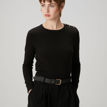 Beymen Club Kadın Siyah Basic Kazak Beymen Club Kadın Siyah Basic Kazak