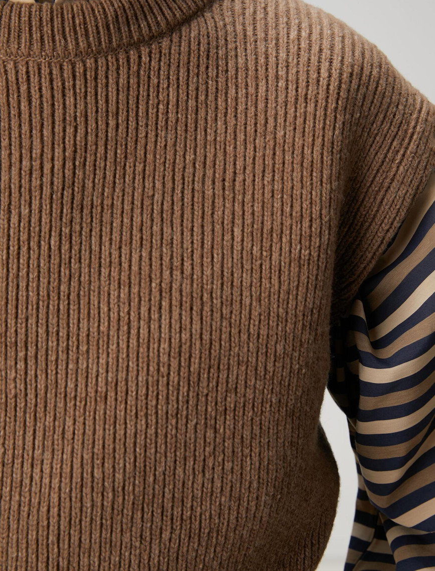 Beymen Club Kadın Vizon Yün Kazak Beymen Club Kadın Vizon Yün Kazak