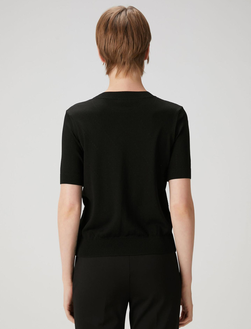 Beymen Club Kadın Siyah Taşlı Triko Beymen Club Kadın Siyah Taşlı Triko