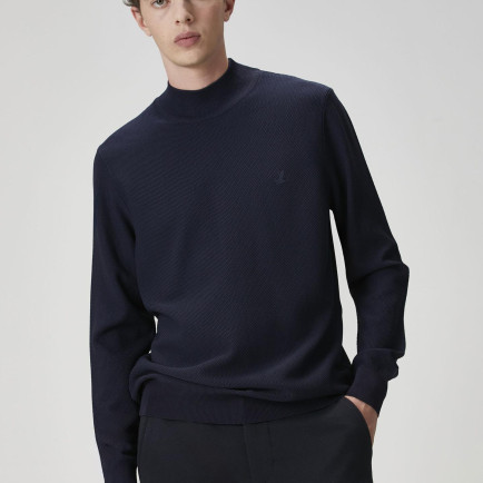 Beymen Club Erkek Lacivert Yarım Balıkçı Yaka Kazak Beymen Club Erkek Lacivert Yarım Balıkçı Yaka Kazak