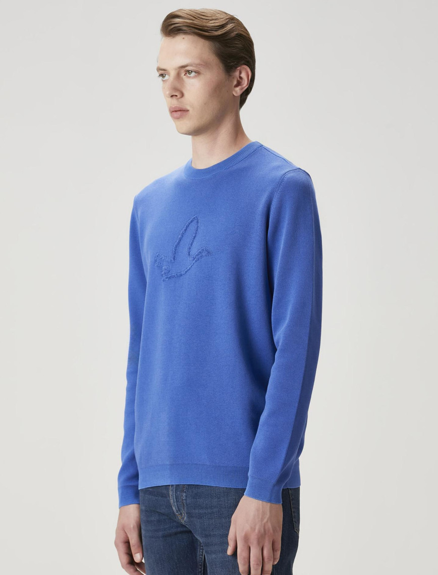 Beymen Club Erkek Saks Logo Jakarlı Kazak